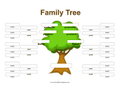 Family Tree With Aunts And Uncles
