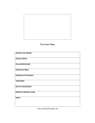 Full-Page Fax Coversheet