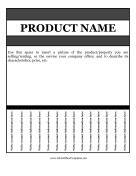 Product Tear-Off Flyer