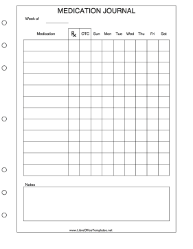 Medicine Journal LibreOffice Template