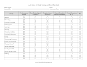 Caretaker ADL List LibreOffice Template